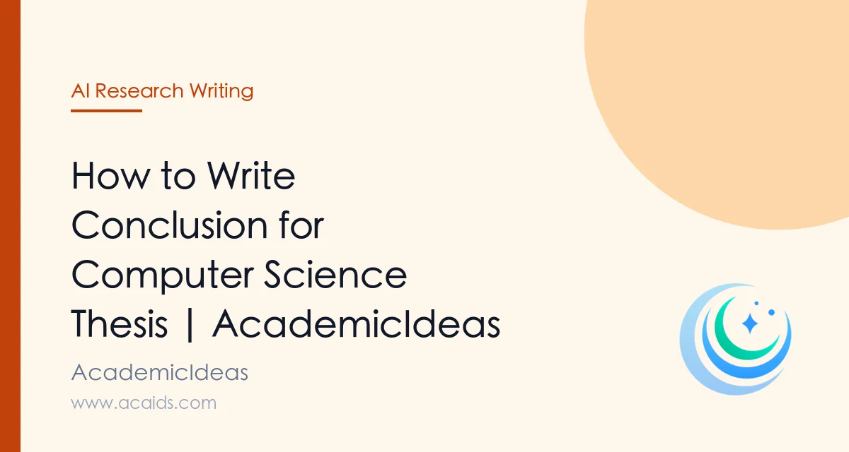 Computer Conclusion Computer Picter Image How to Write Conclusion for Computer Science Thesis | AcademicIdeas